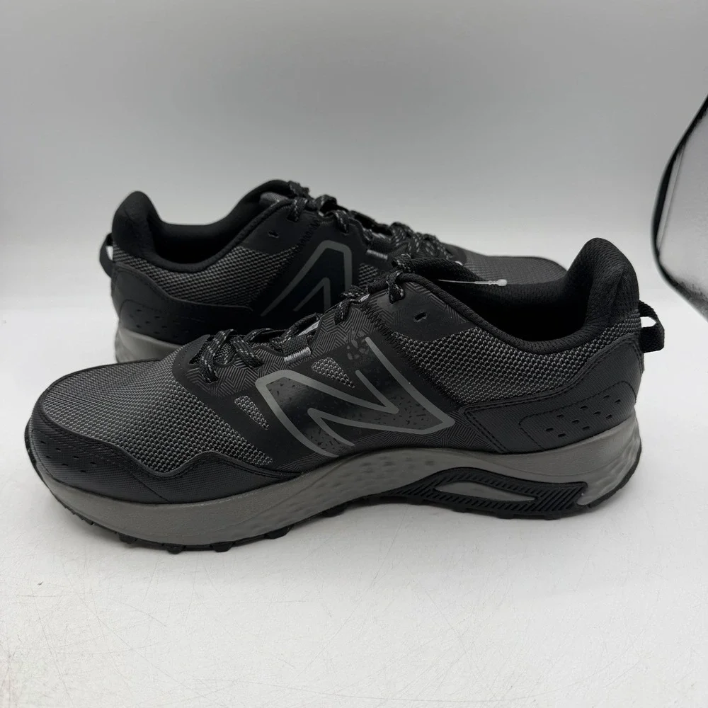 New Balance T410 Trail Running Shoes Men 10 4E EXTRA WIDE Black Sneaker MT410LB8